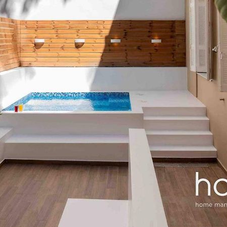 Nemeseos Ground Floor Homm Apartment With Roof Garden And Wading Pool Афины Экстерьер фото