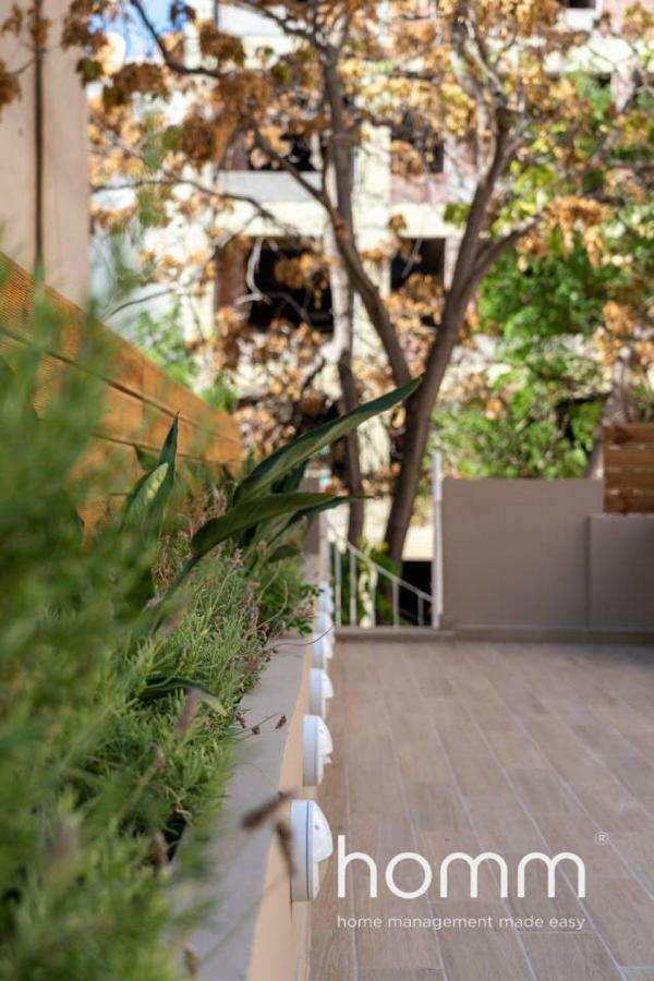 Nemeseos Ground Floor Homm Apartment With Roof Garden And Wading Pool Афины Экстерьер фото