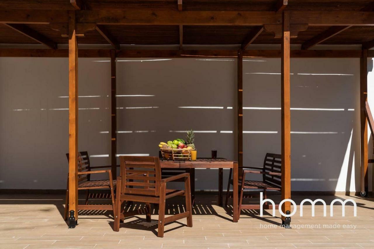 Nemeseos Ground Floor Homm Apartment With Roof Garden And Wading Pool Афины Экстерьер фото