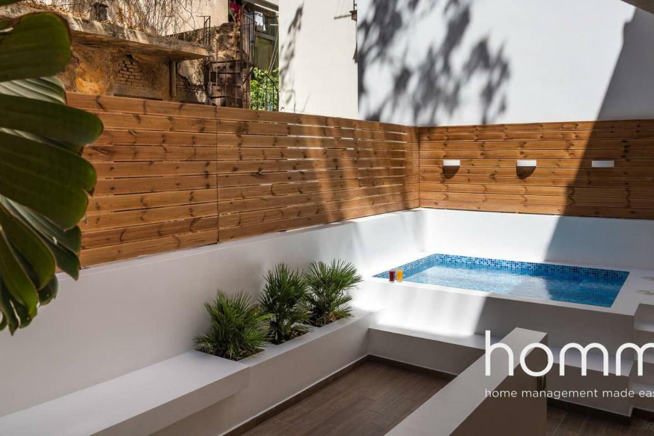 Nemeseos Ground Floor Homm Apartment With Roof Garden And Wading Pool Афины Экстерьер фото