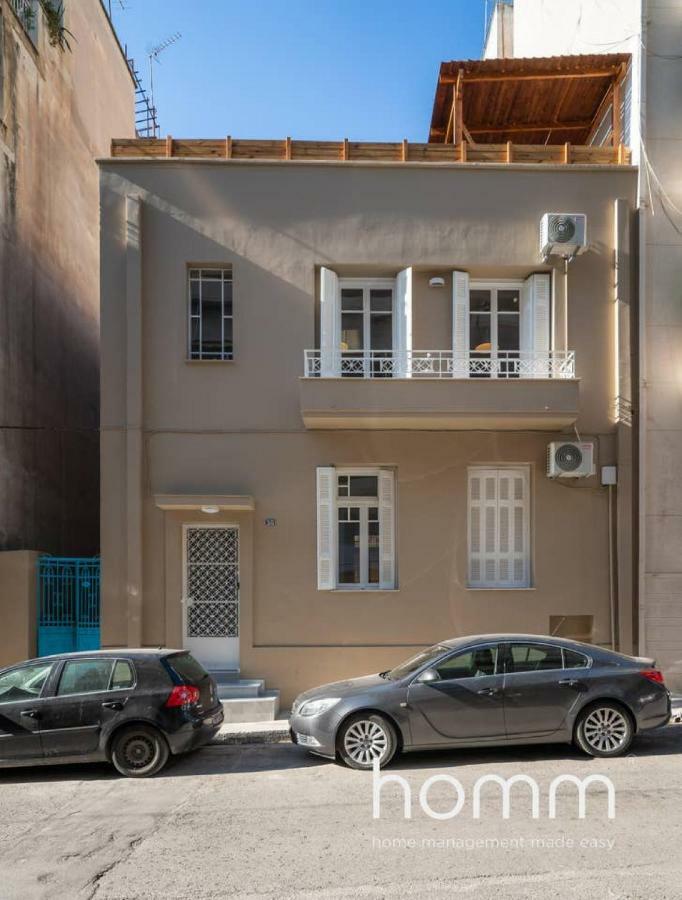 Nemeseos Ground Floor Homm Apartment With Roof Garden And Wading Pool Афины Экстерьер фото