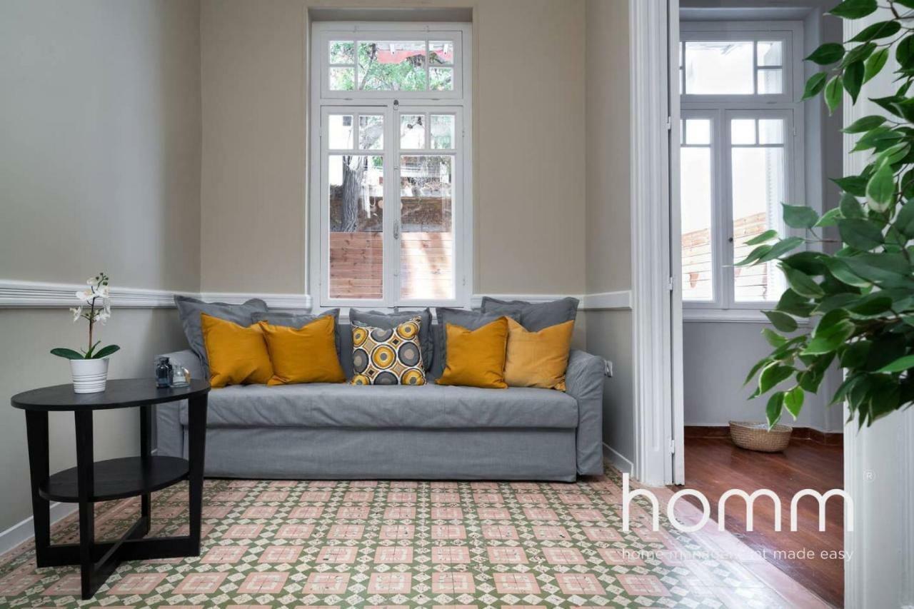 Nemeseos Ground Floor Homm Apartment With Roof Garden And Wading Pool Афины Экстерьер фото